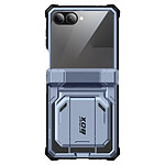 I-Blason Coque pour Galaxy Z Flip 7 Modèle Armorbox avec Verre trempé et Clip Ceinture Bleu I-Blason Coque pour Galaxy Z Flip 7 Modèle Armorbox avec Verre trempé et Clip Ceinture Bleu