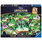 Disney Lorcana - Puzzle Glimmers of the Realm: Emerald (1000 pièces)
