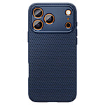 Spigen SGP Coque pour iPhone 17 Pro Modèle Liquide Air Souple Antidérapant Bleu marine