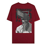 Chainsaw Man - T-Shirt Smile Bordeaux