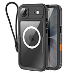 Shellbox Coque Étanche Intégrale pour iPhone Air MagSafe Antichocs avec Dragonne Noir