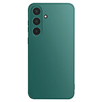 Avizar Coque pour Galaxy S25 FE Finition Mate en Silicone Souple Ultra Résistant Vert foncé