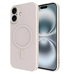 JUST IN CASE Coque pour iPhone 17 MagSafe en TPU Souple Série KickCase Beige