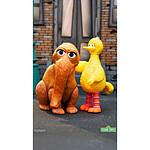1, Rue Sésame - Pack 2 figurines ReAction Big Bird and Mr. Snuffleupagus 10 cm
