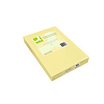 Q-CONNECT Papier couleur multifonction a4 80g/m2 unicolore jaune ramette 500 feuilles
