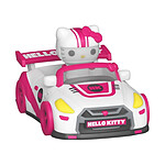 Sanrio - Figurine Bitty POP! Hello Kitty en voiture de course 2,5 cm