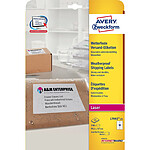AVERY Pochette de 250 Etiquettes d'Expédition Ultra Résistante Blanches 99.1X57Mm