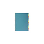 EXACOMPTA Intercalaires poplypropylène recyclé Forever® 12 positions - A4 - Couleurs assorties x 15 EXACOMPTA Intercalaires poplypropylène recyclé Forever® 12 positions - A4 - Couleurs assorties x 15