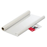 NOBO Rouleau 25 Feuilles Tableau Blanc 80 x 60 cm électrostatiques et effaçables Unies