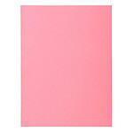 EXACOMPTA Paquet de 50 chemises 2 rabats SUPER 210 - 24x32cm Rose x 5 EXACOMPTA Paquet de 50 chemises 2 rabats SUPER 210 - 24x32cm Rose x 5
