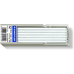 STAEDTLER Etui de 12 Mines Omnichrome non-permanent Lumocolor blanc