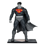 DC Multiverse - Figurine Superman (The Dark Knight Returns) (Black & White Accent Edition) (Gold Label) 18 cm