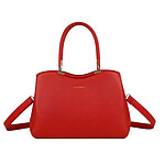 Gallantry Sac à Main pour Femme Victoria Elegance avec Bandoulière Amovible Rouge