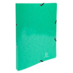 EXACOMPTA Classeur à élastiques 2 anneaux 15mm Iderama - A4, vert foncé