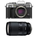 FUJIFILM X-T50 Silver + Objectif TAMRON 18-300 mm f/3.5-6.3 Di III-A VC VXD