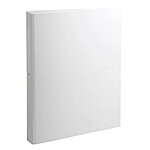 EXACOMPTA Classeur à anneaux, PP, 2 anneaux, A4, blanc