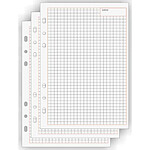BIND bind Ersatzeinlagen Notizblätter Manager, A6, kariert