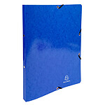 EXACOMPTA Classeur à élastiques 2 anneaux 15mm Iderama - A4, bleu foncé