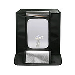 VISICO Tente d'éclairage objets avec rampe 120 Leds - 60x60x60 cm