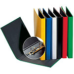 PAGNA classeur à anneaux 'Basic Colours', jaune, format A4