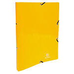 EXACOMPTA Classeur à élastiques 2 anneaux 15mm Iderama - A4, jaune