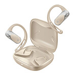 Swissten Écouteurs Sport Bluetooth Oreillette Ouverts Conduction Aérienne Certifiés IP54 Beige