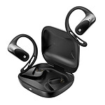 Swissten Écouteurs Sport Bluetooth Oreillette Ouverts Conduction Aérienne Certifiés IP54 Noir