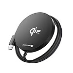 Swissten Chargeur Magnétique Qi2 MagSafe 15W avec Câble 1,5m Noir