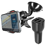 Avizar Pack Accessoires Auto avec Chargeur Voiture USB-C et Support Ventouse