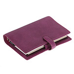 FILOFAX Agenda organiseur 'Finsbury' format Personal semaine sur 2 pages Framboise