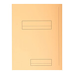 EXACOMPTA 50 Chemises rigides imprimées avec 2 rabats SUPER 210 g/m² - 24 x 32 cm - Couleur bulle