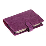 FILOFAX Agenda organiseur 'Finsbury' format Pocket semaine sur 2 pages Framboise