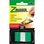 SIGEL Index repositionnable 'Z-Marker' film Color-Tip, vert
