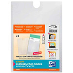 OXFORD EasyGo Chemise étui rigide HAWAI, A4, incolore