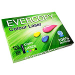 EVERCOPY Ramette 250 Feuilles Papier 120g A4 210x297 mm Certifié Ange Bleu Laser Blanc x 5
