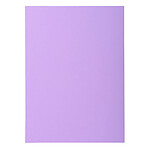 EXACOMPTA Paquet de 100 sous-chemises SUPER 60 22x31cm Lilas x 10
