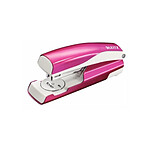 LEITZ Agrafeuse Nexxt 5002, rose metallisé agrafes 24/6 ou 26/6