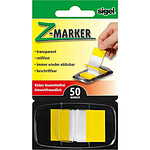 SIGEL Index repositionnable 'Z-Marker' film Color-Tip, jaune