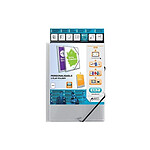 OXFORD Chemise Polyvision 3 rabats format A4 personnalisable - Couleur Aléatoire