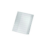 LEITZ Intercalaires en plastique, numériques, format A5,1-10