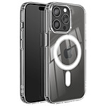 Swissten Coque MagSafe Renforcée pour iPhone 15 Pro modèle MagStick Clear Jelly Transparent