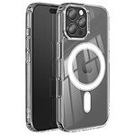 Swissten Coque MagSafe Renforcée pour iPhone 16 Pro Max modèle MagStick Clear Jelly Transparent