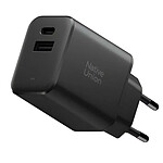 Native Union Chargeur Mural Double Port USB-C / USB-A GaN Power Delivery 45W Noir