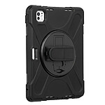 MW Coque pour iPad Pro 13" Polybag avec Poigné Rotative et Bandoulière Noir