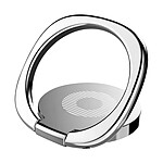 Setty Bague Support Magnétique pour Smartphone avec Adhésif Rotatif Argent Setty Bague Support Magnétique pour Smartphone avec Adhésif Rotatif Argent