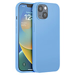 Moxie Coque pour iPhone 14 Édition Color Skin en TPU avec Intérieur Doux Bleu clair