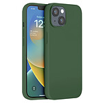 Moxie Coque pour iPhone 14 Édition Color Skin en TPU avec Intérieur Doux Kaki