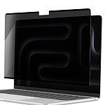 MW Protection d'Écran pour MacBook Pro 16" 2024 / 21 Anti-espion Noir transparent