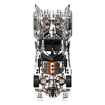 Batman 1989 - Véhicule Super Cyborg Batmobile 1989 (Clear) 35 cm