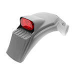 Minimotors Garde-Boue Arrière pour Trottinette Dualtron Togo avec LED Intégrée Gris